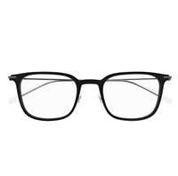 Montura de gafas Montblanc Hombre MB0100O005 BLACK RUTHENIUM TRANS52 - MB0100O005 BLACK RUTHENIUM TRANS52